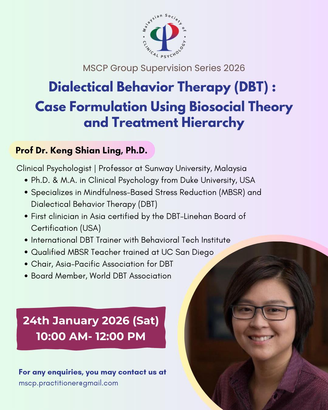 Malaysian Society of Clinical Psychology MSCP