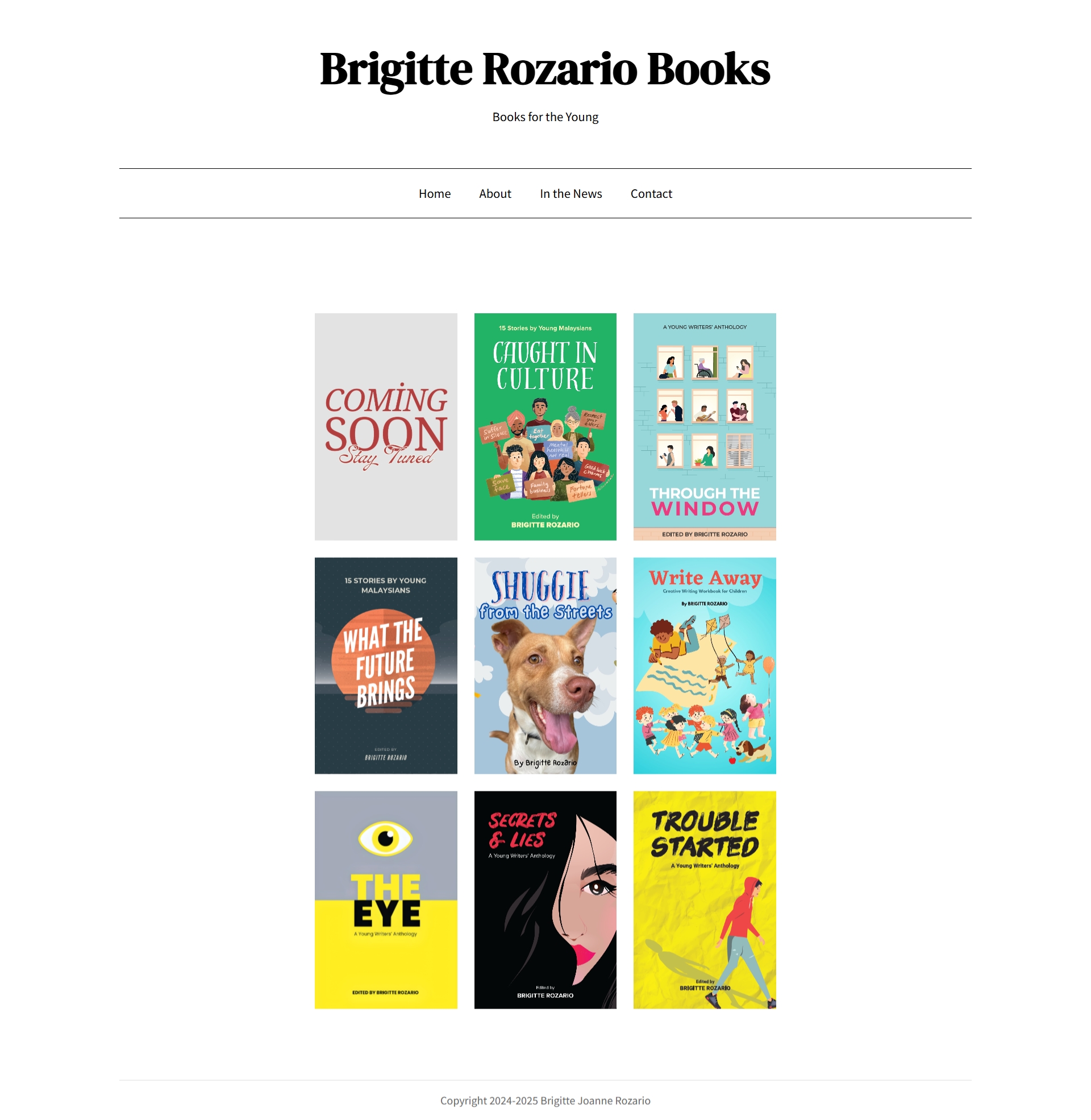Brigitte Rozario - Writer and Editor