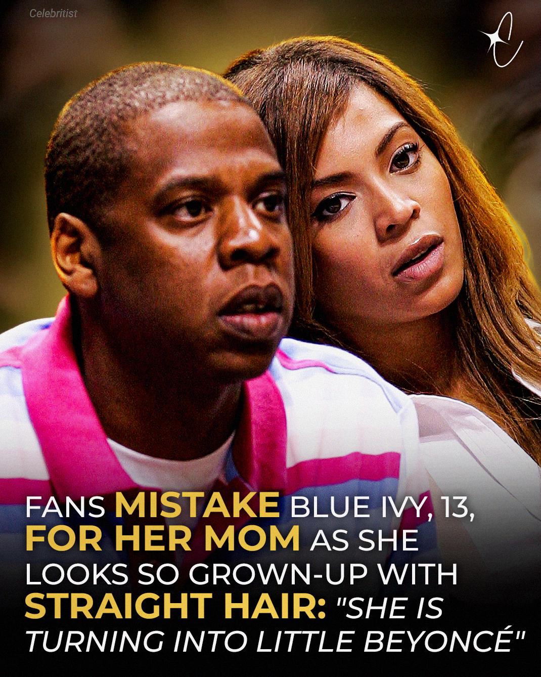 Celebritist - Blue Ivy attended a Lakers game with her dad Jay-Z, and ...