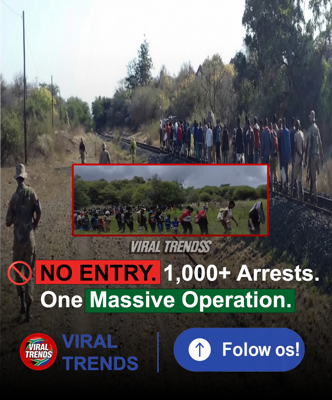 Viral - The SANDF just intercepted over a thousand individuals ...