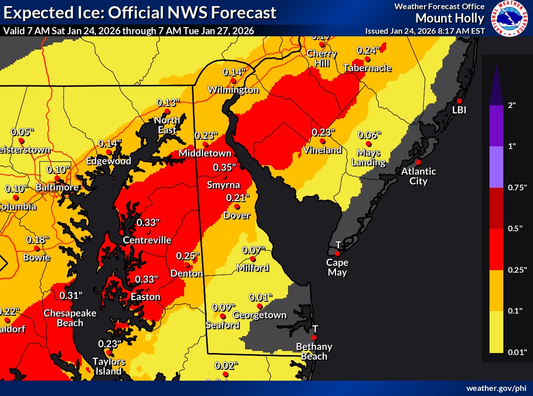 Delaware - Saturday Morning Storm Update: A major winter storm will ...