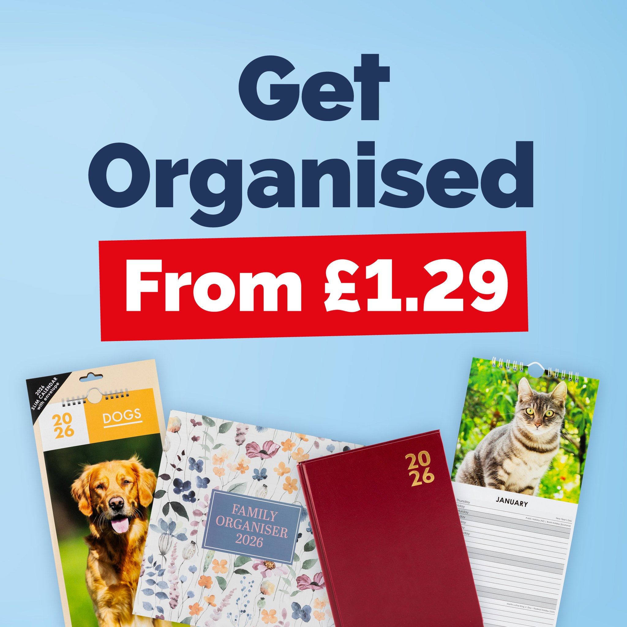 2026 Weekly Planner: 6x9 Dated Diary With To Do List - Habit Tracker - Notes Section / Agenda Gift / Cockapoo Dog - Funny Quote Animal Art Cover