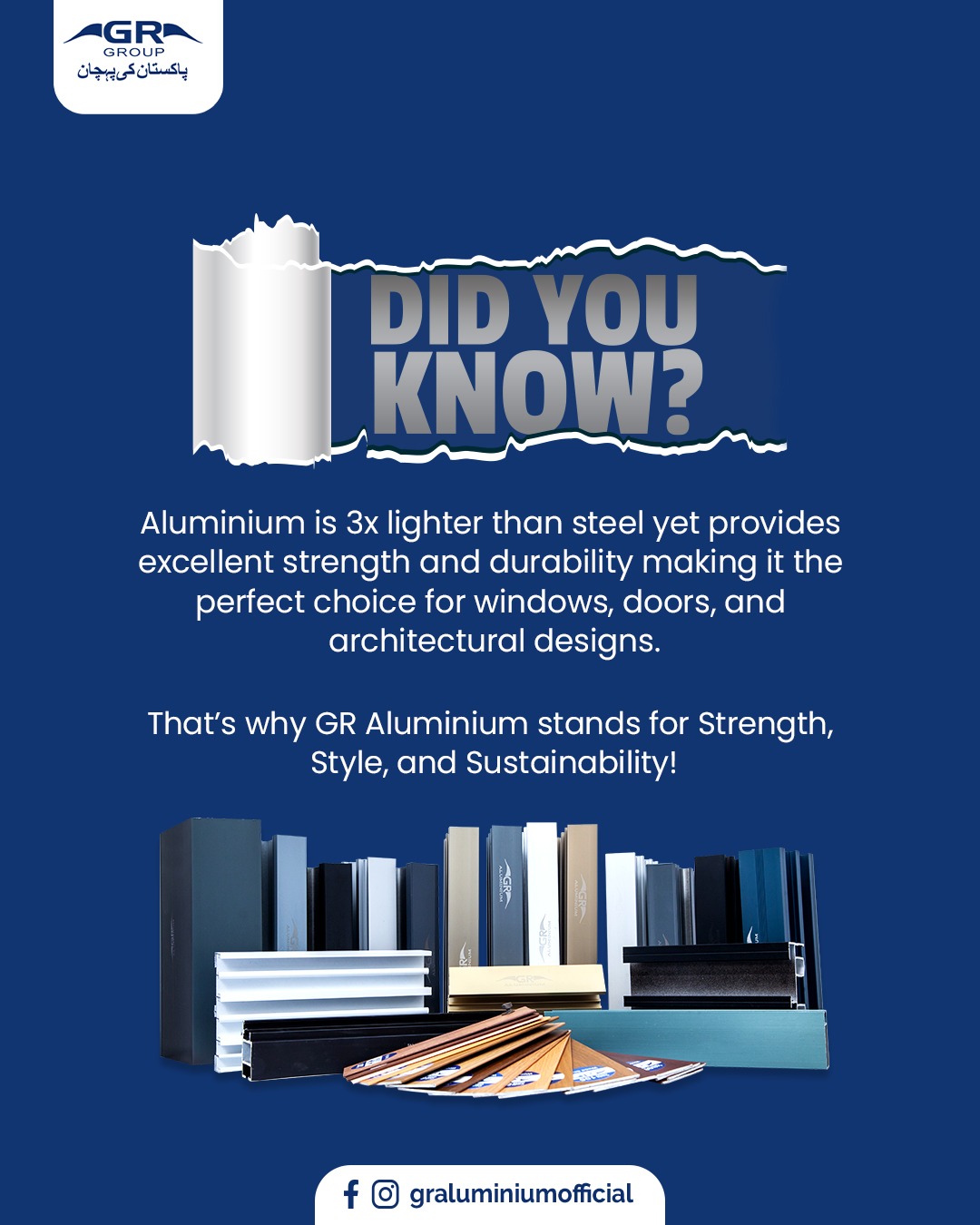 GR Aluminium Multan Road
