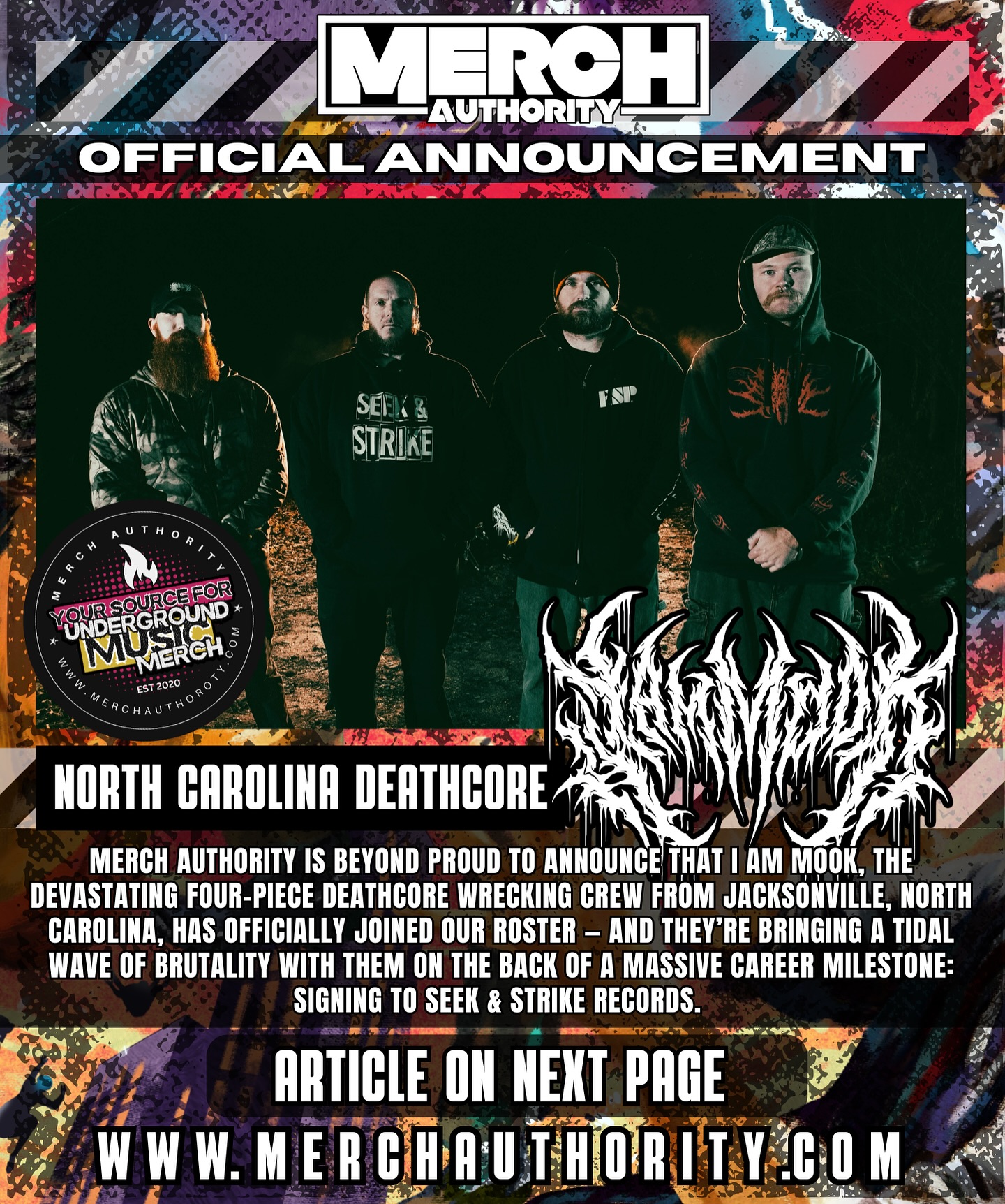 Merch Authority - 🚨 ROSTER ANNOUNCEMENT 🚨 • Merch... | Facebook