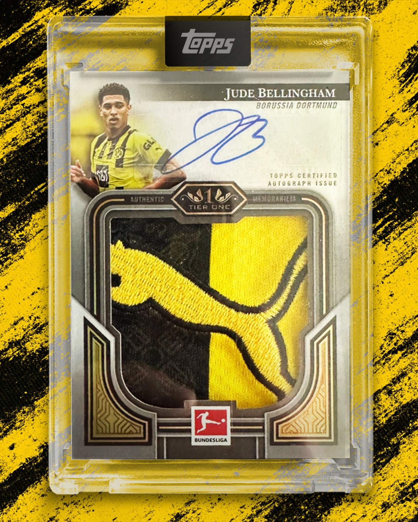 Topps - This Jude Bellingham patch auto 1/1 card just sold for 