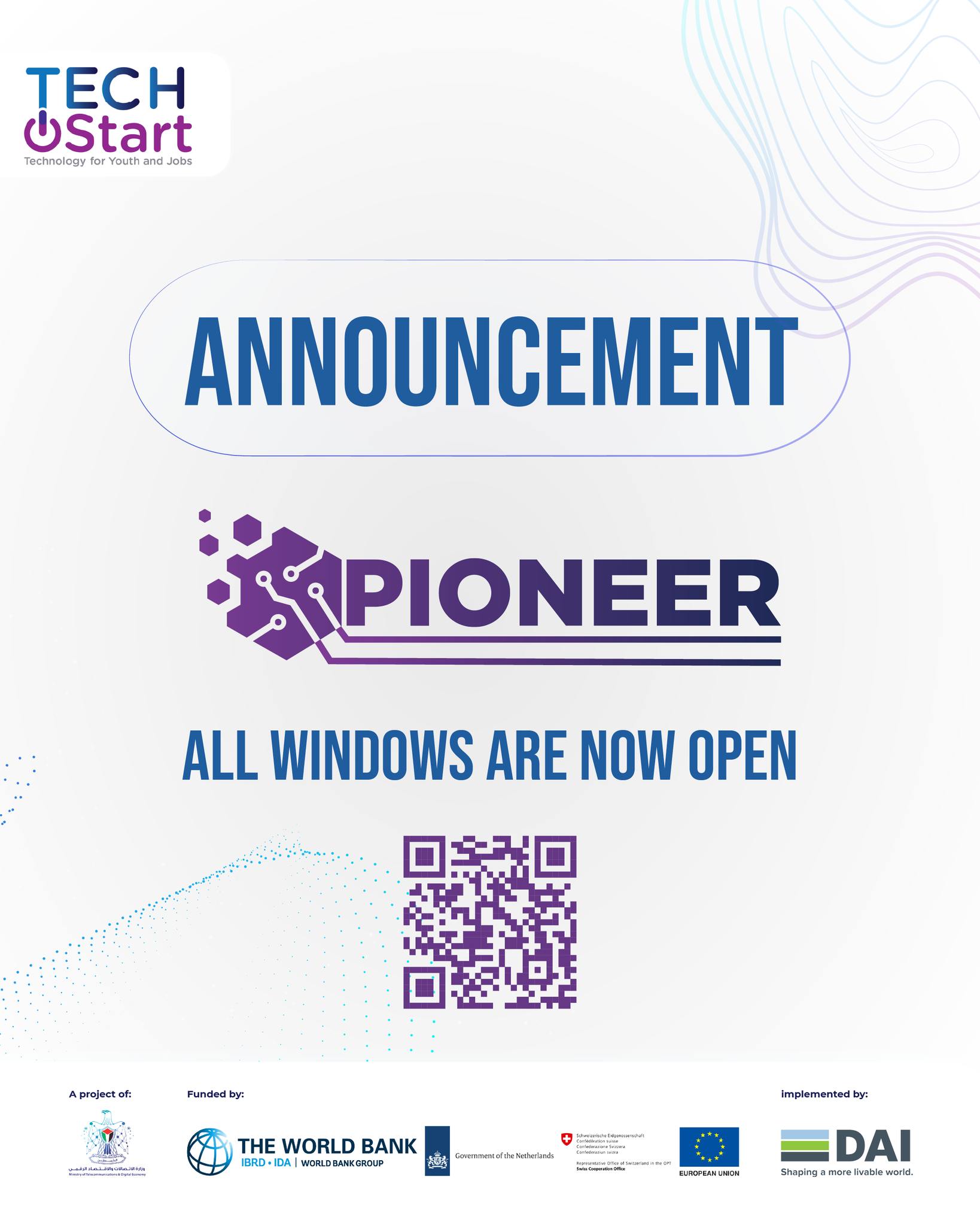 Pioneer... - Technology for Youth and Jobs Project- TechStart | Facebook