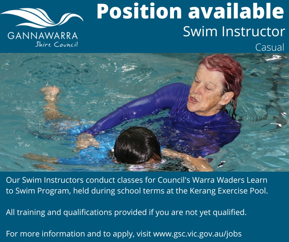 Gannawarra - Do you have a passion for water safety and teaching ...