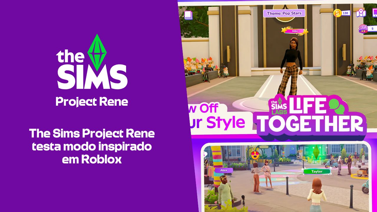 Cidade - The Sims Project Rene testa modo inspirado em Roblox 👀 Imagens ...