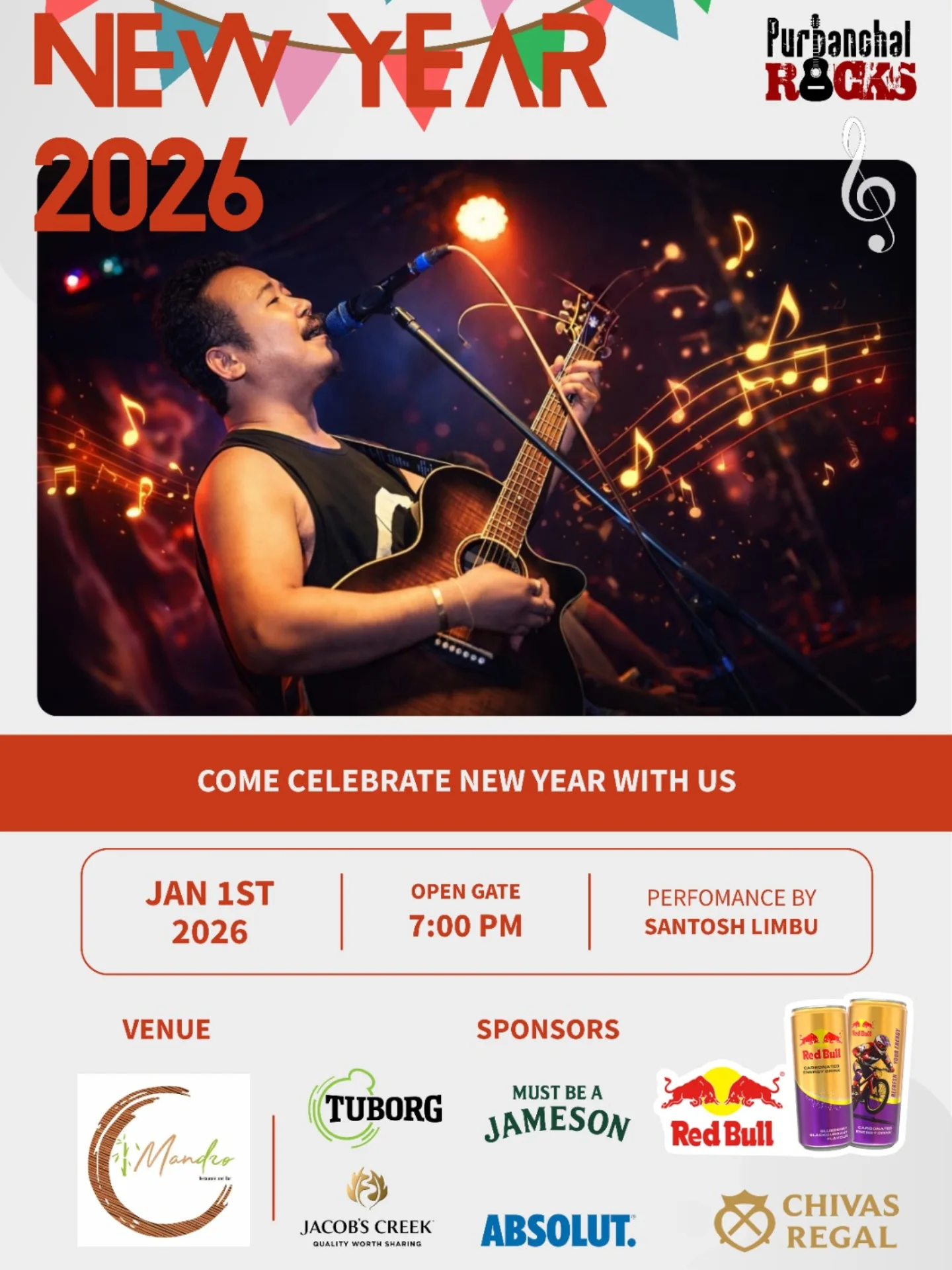 Purbanchal - Welcoming New Year 2026 at @mandrorestaurantandbar with ...