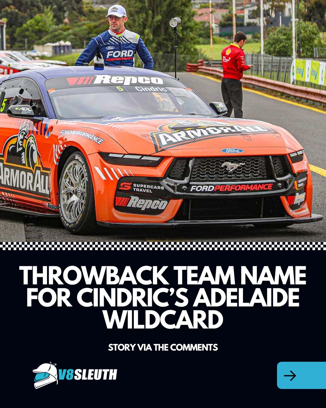 V8 - Never thought we’d see THIS team name back on the Supercars grid 🙌 ...