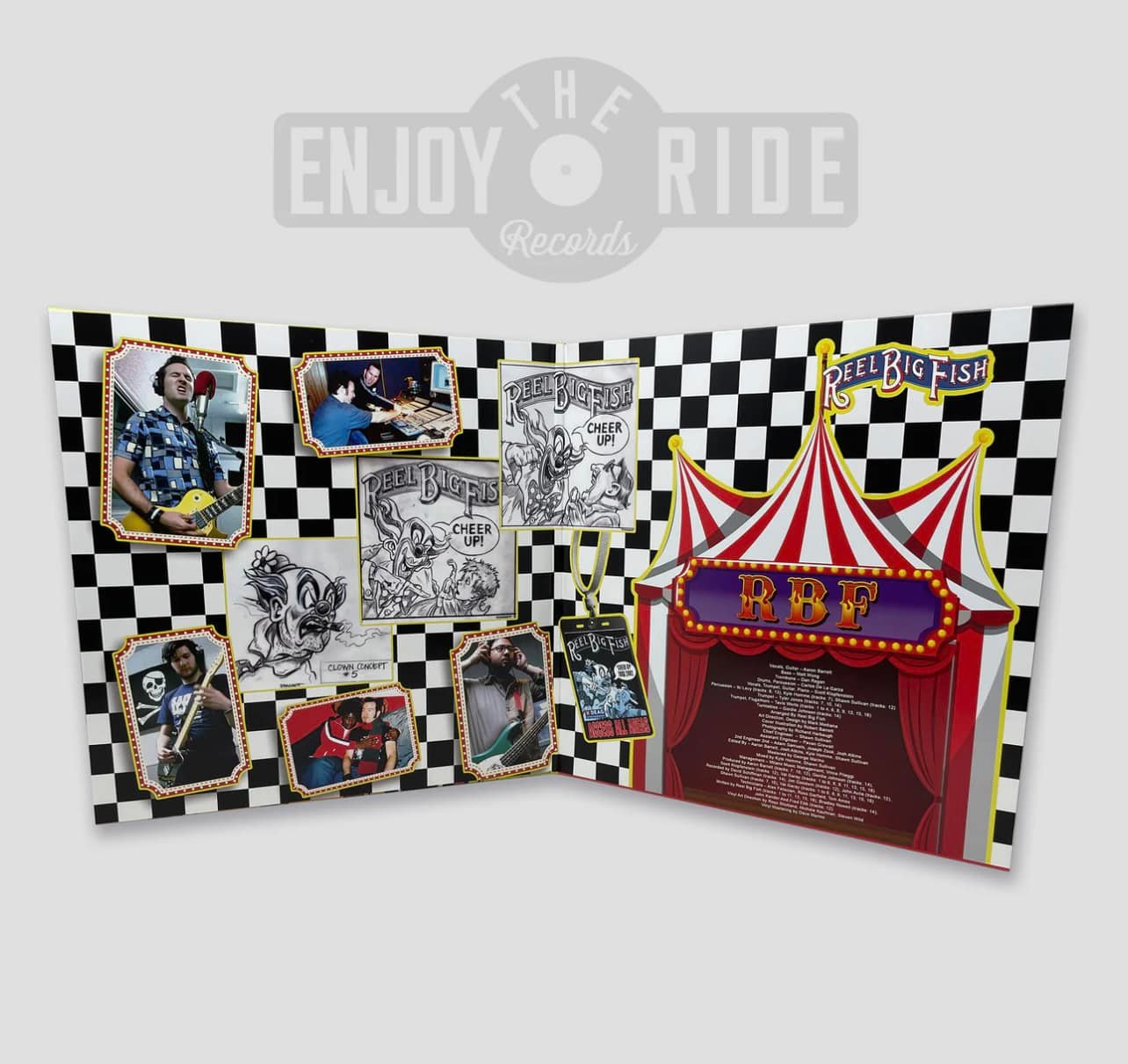 enjoy the ride records reel big fish - Happy Skalidays {Deluxe Edition} (ETR248) Reel Big Fish - Turn