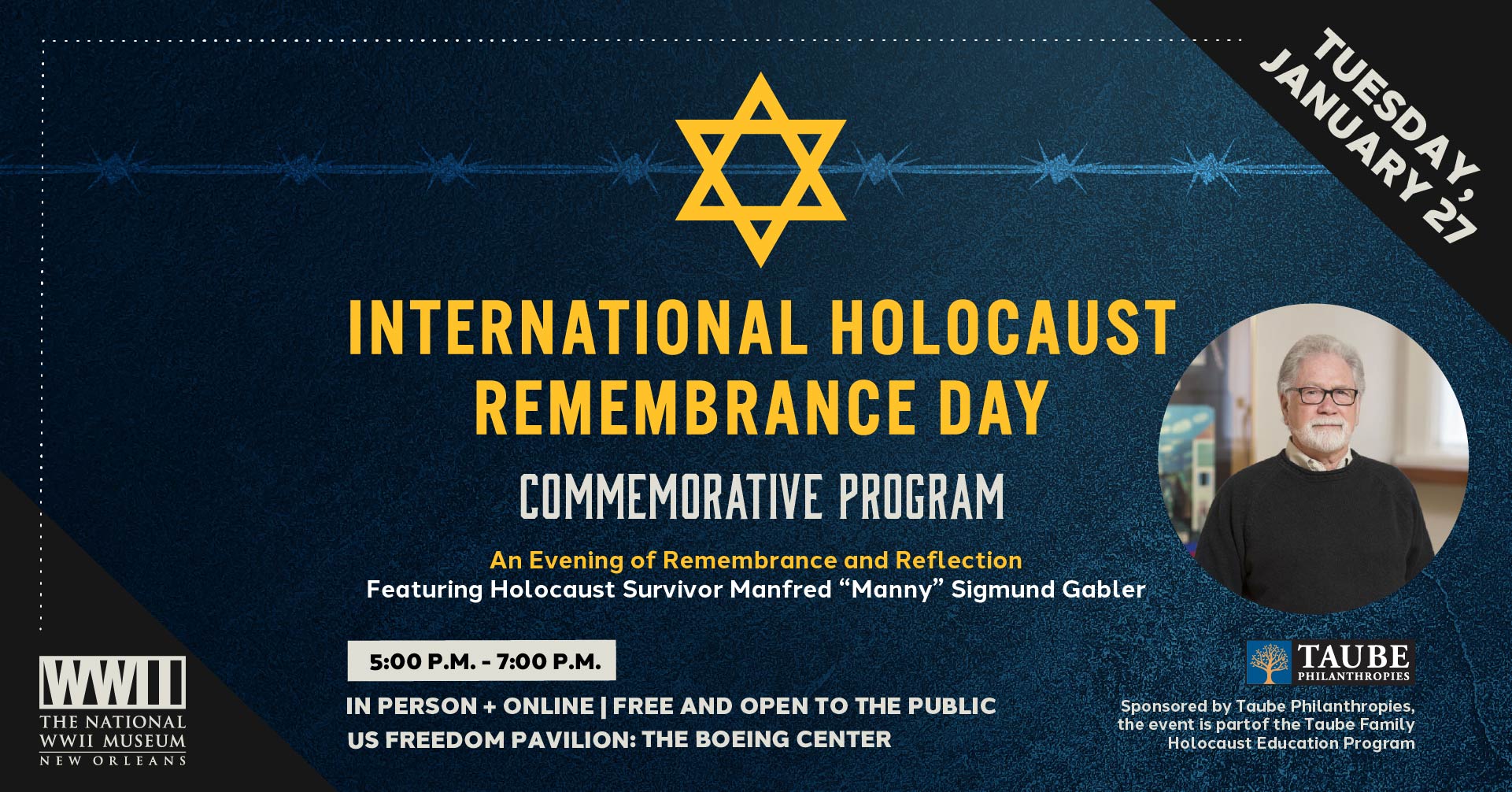 International Holocaust Remembrance Day Commemorative Program