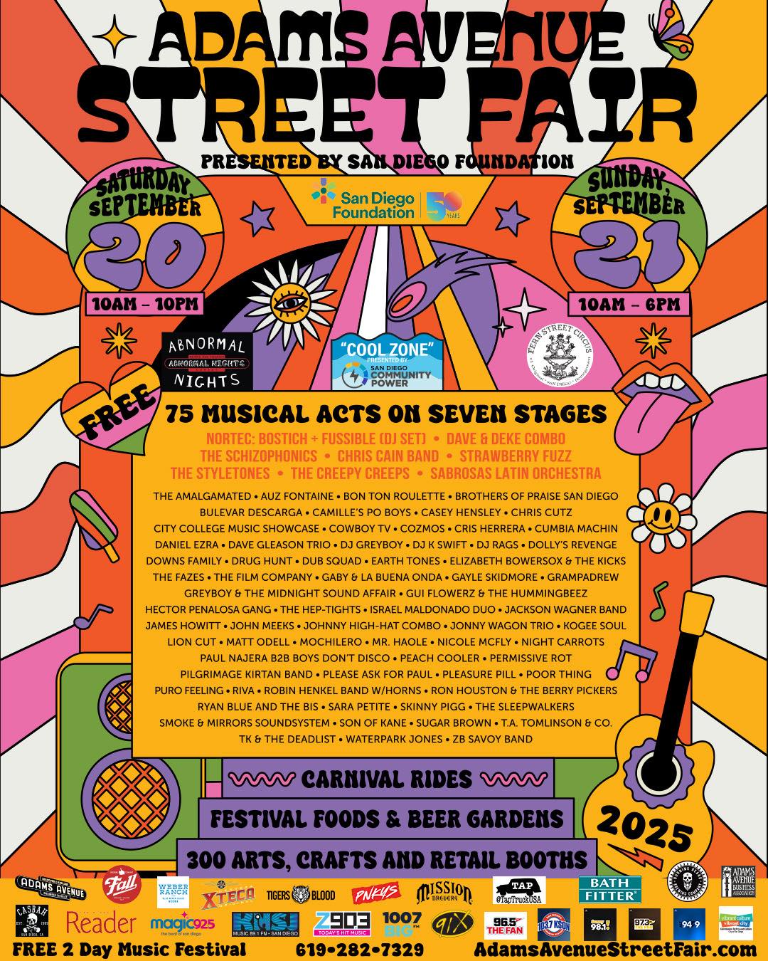 Adams - It’s officially Street Fair Season 🎵🙌 The 43rd annual Adams ...