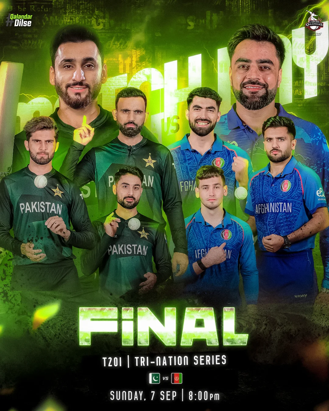 Lahore - All set for the final showdown - times to seal the series! 🇵🇰 ...