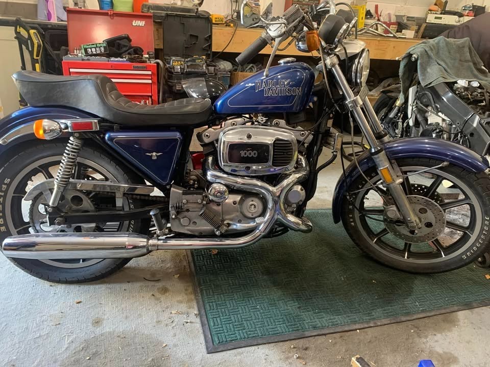 Get ready to ride into the sunset with this 1981 Harley Davidson