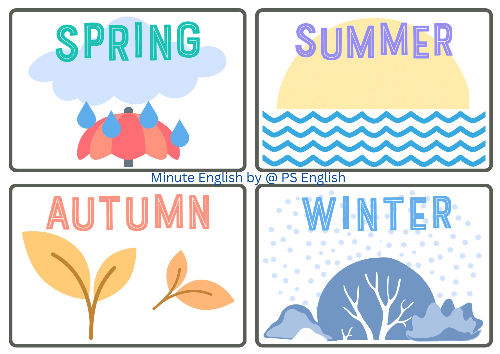 Minute - 🌈 seasons ☔️ 🌎 ฤดูกาลแบบสากล มี 4 ฤดู ซีกโลกเหนือ เช่น สหรัฐฯ ...