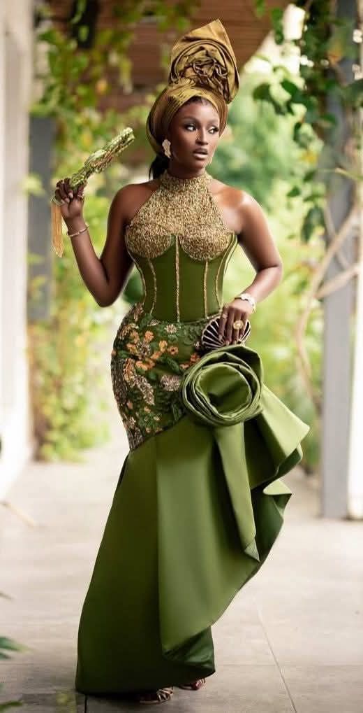 What wedding gowns suit olive-skinned brides?