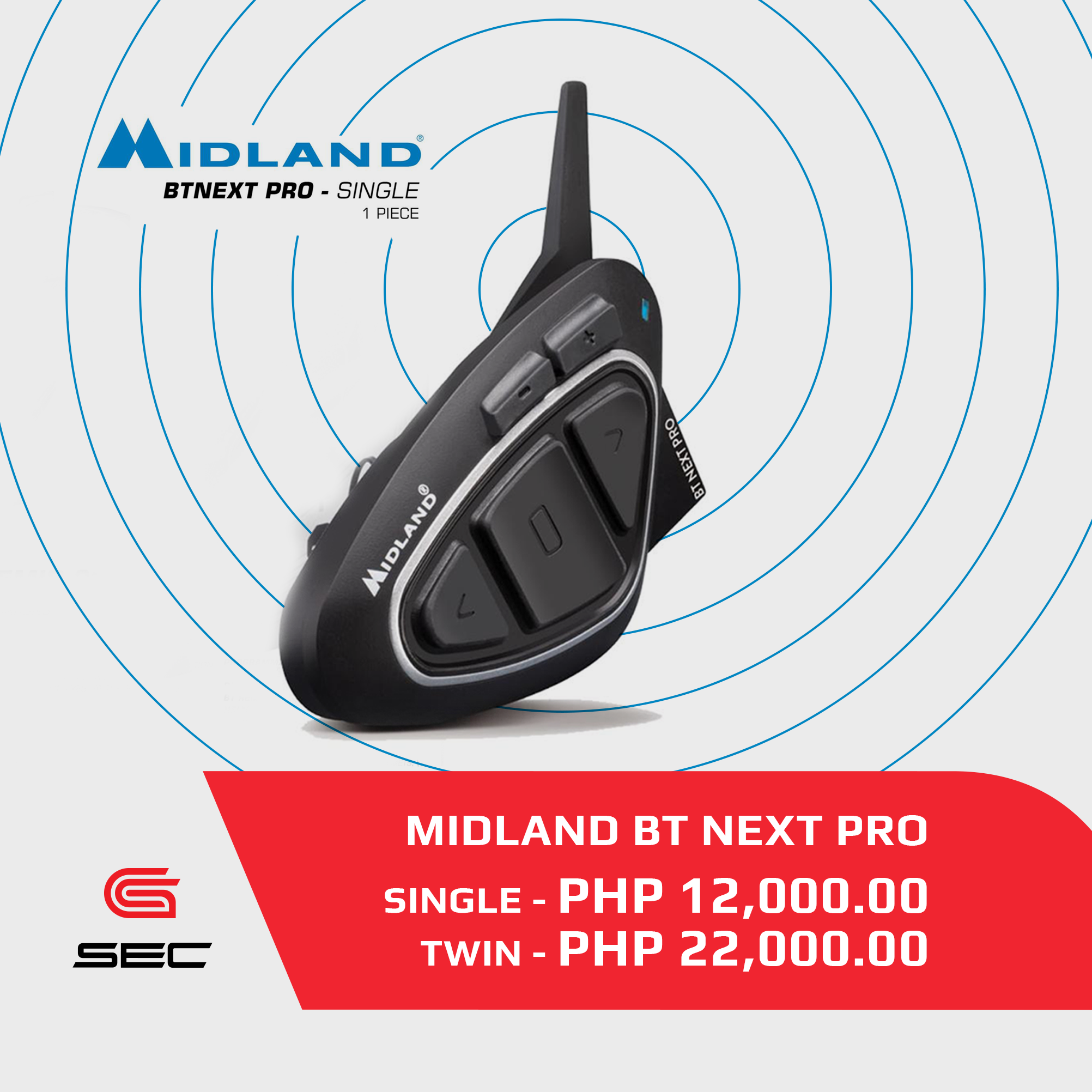 SEC Motosupply - Add Midland BT Next PRO to your next road trip 