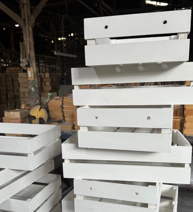 Open wooden slatted crate + rope... - Boxes & Crates Manila | Facebook