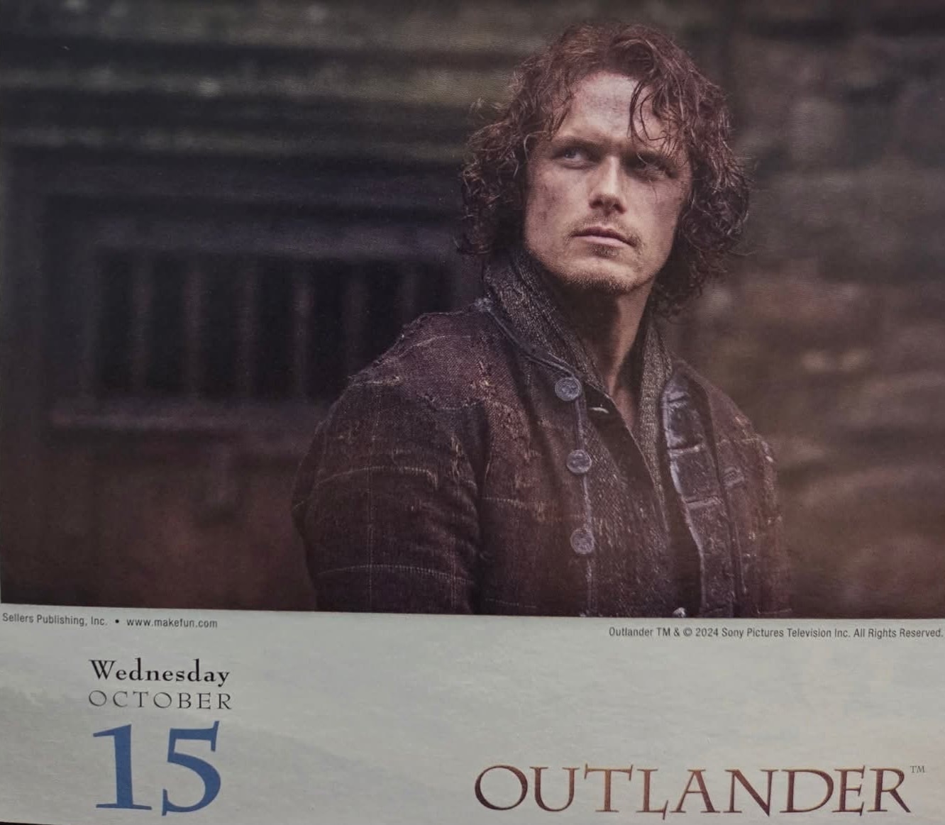 Outlanders - A look at the calendar motif for October 15, 2025 🍀 ...
