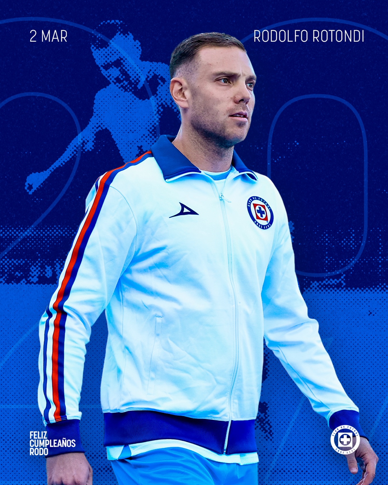 Club de Futbol Cruz Azul - ¡Feliz cumpleaños, Rodo! 🥳💙 #AzulDePorVida ...