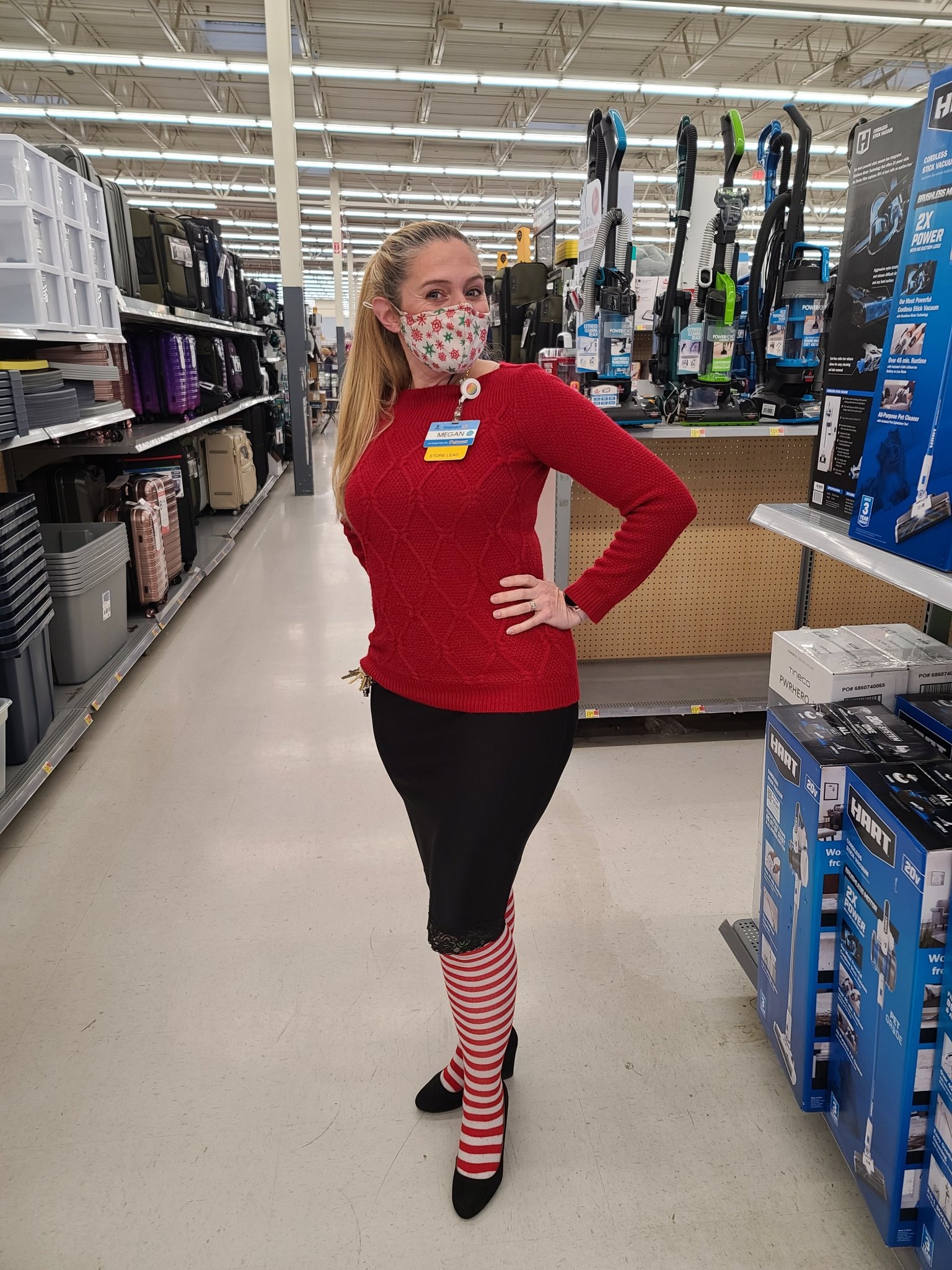 Megan - My name is Megan, and I have worked at Walmart for a little ...