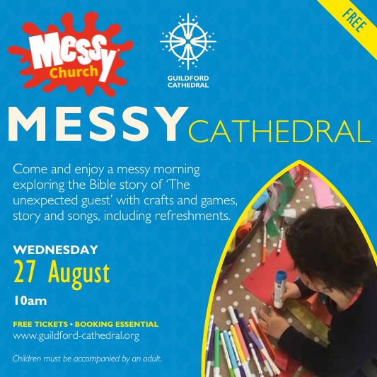 🎨 Join us for Messy Cathedral! 🎨... - Guildford Cathedral | Facebook
