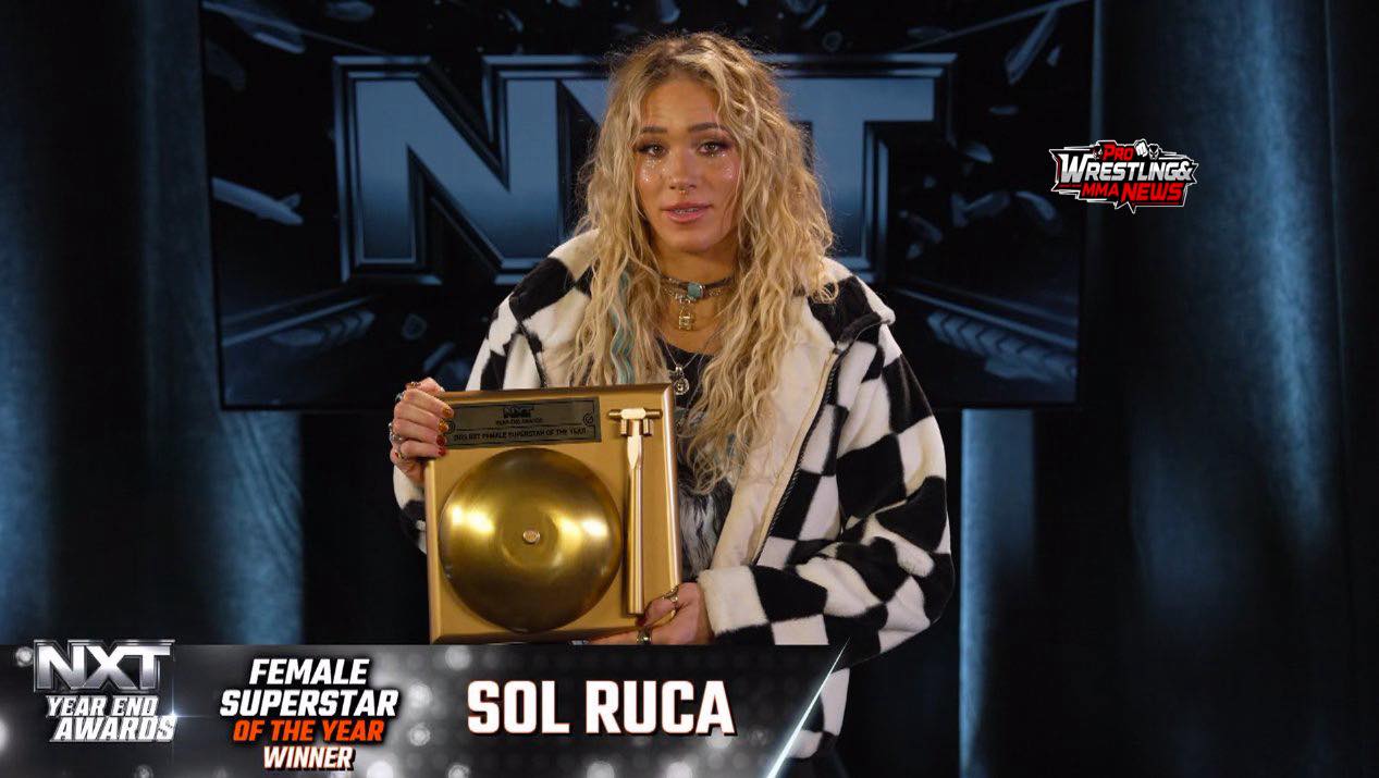 Pro - Sol Ruca is the Female superstar of the year. #WWENXT -CB Join ...
