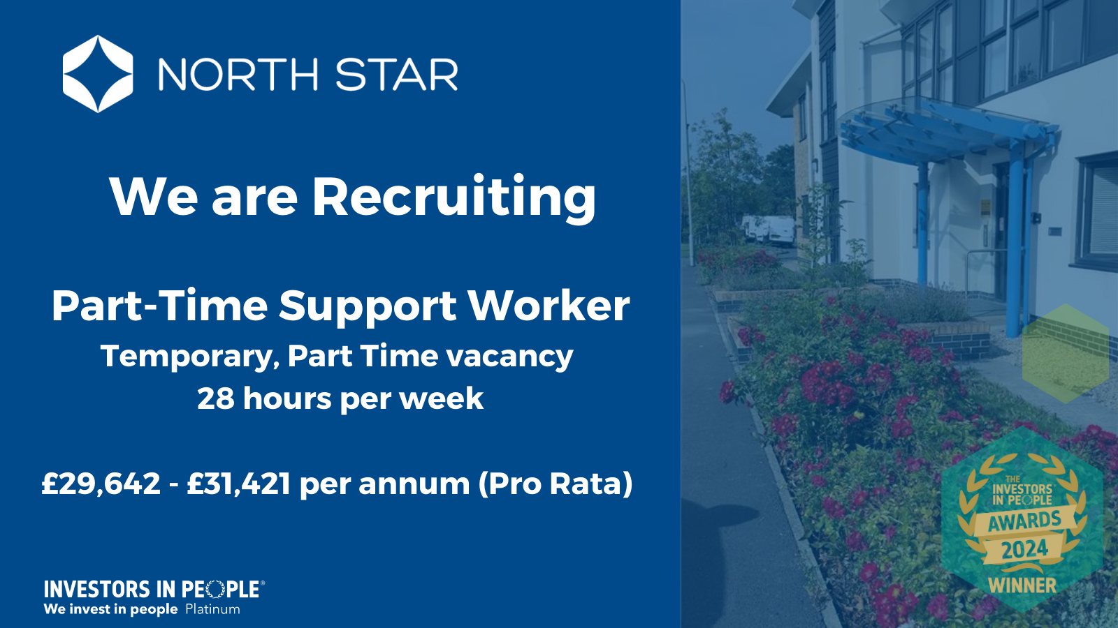 North - 🌟 Job Alert – Support Worker (Part-Time) 🌟 We’re looking for a ...