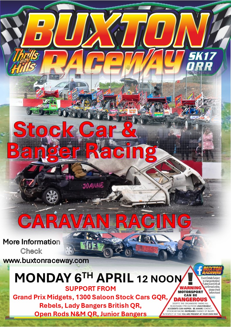 Buxton Raceway - On June 3rd the big league BriSCA Formula 1 Stock Cars ...