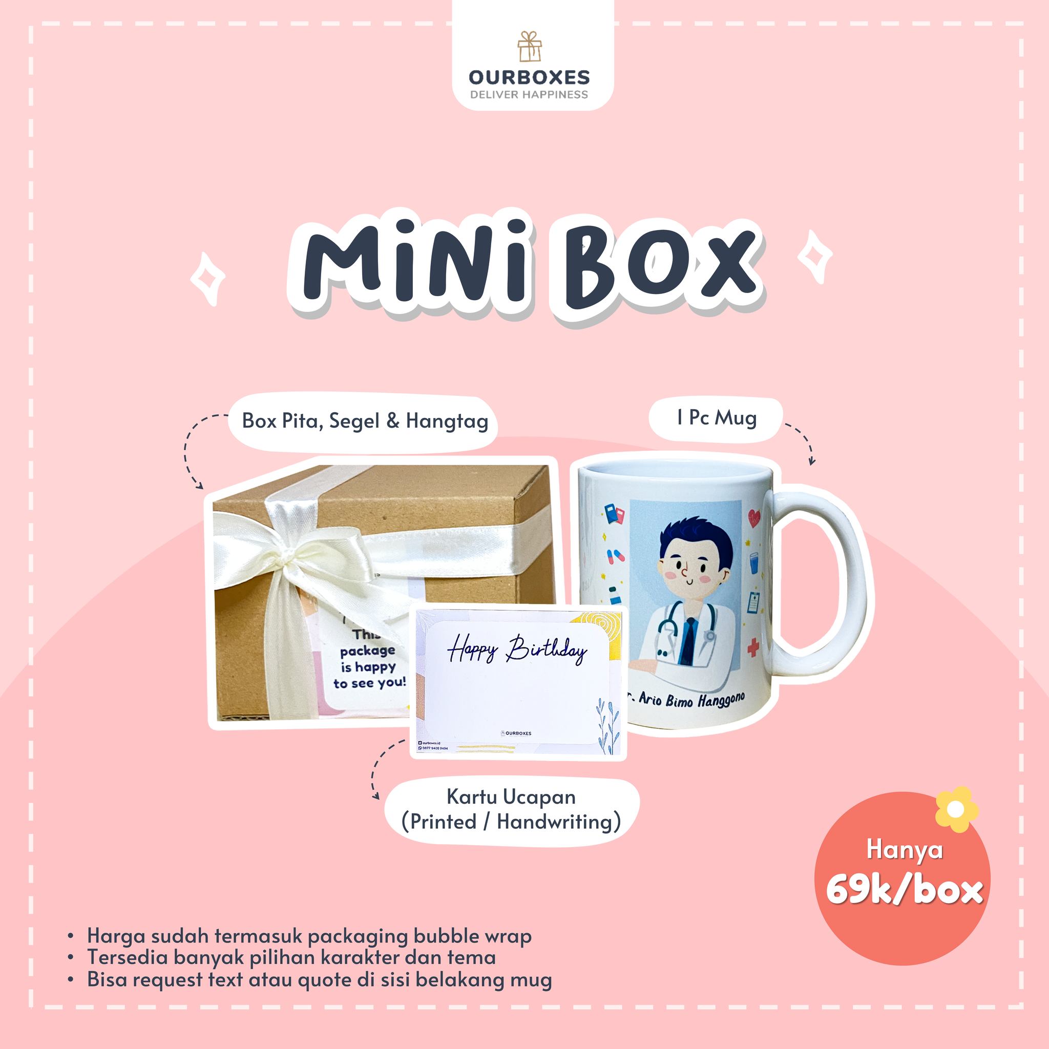 Ourboxes.id - Kamu bisa pilih ukuran box yang paling cocok...
