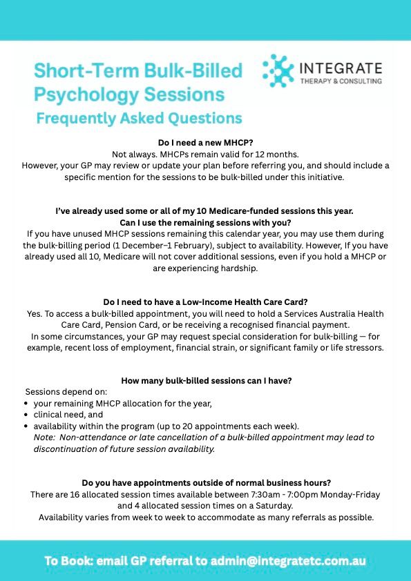 Integrate Therapy | Perth WA