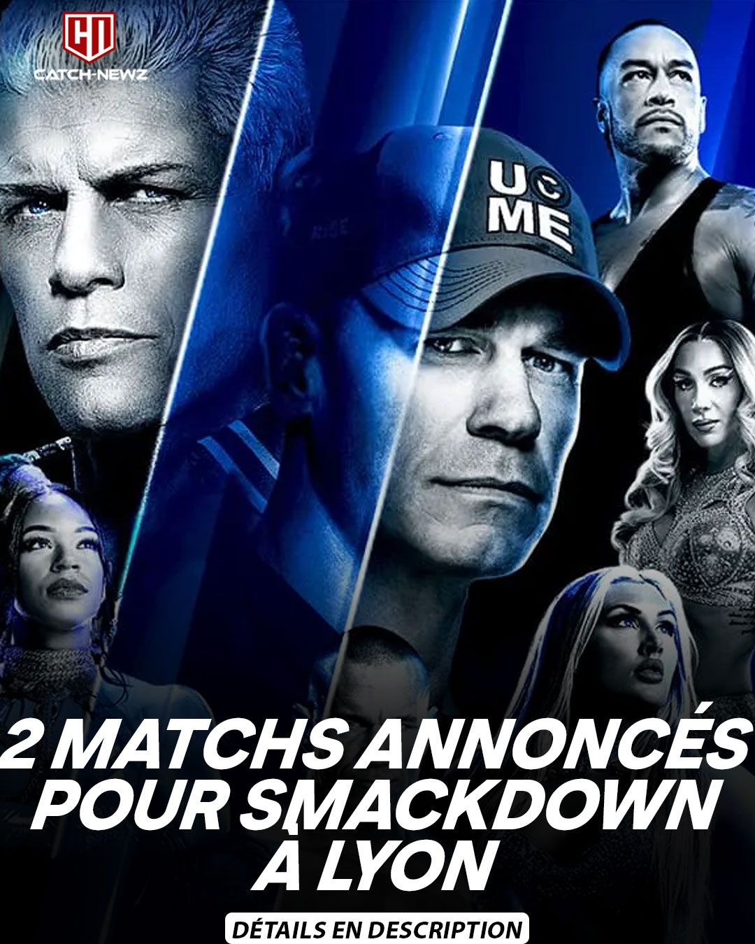 Catch-Newz - La carte de WWE SmackDown à Lyon se dessine : - Jey Uso vs ...