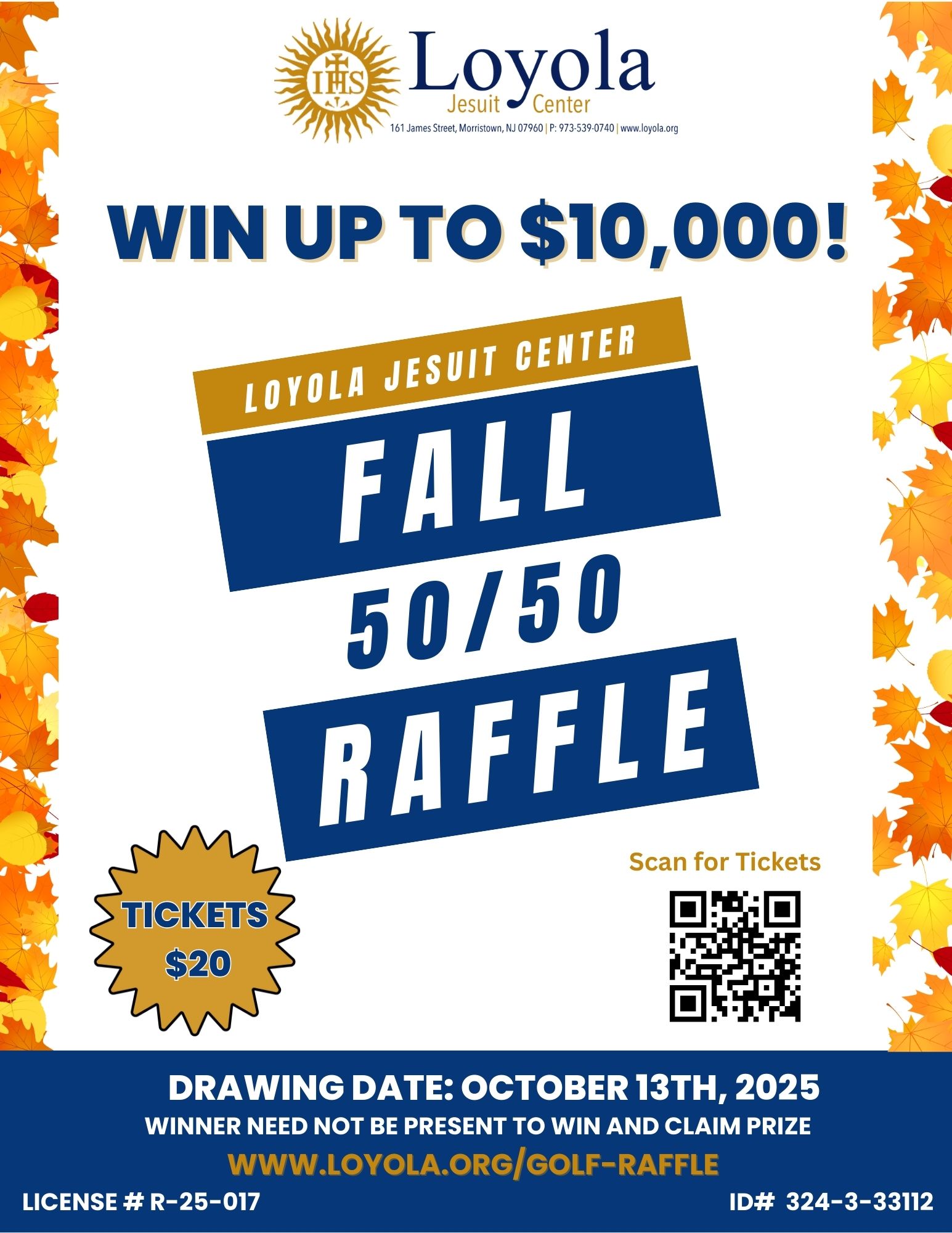 Loyola - Get your Fall Raffle tickets today, and you could win up to ...