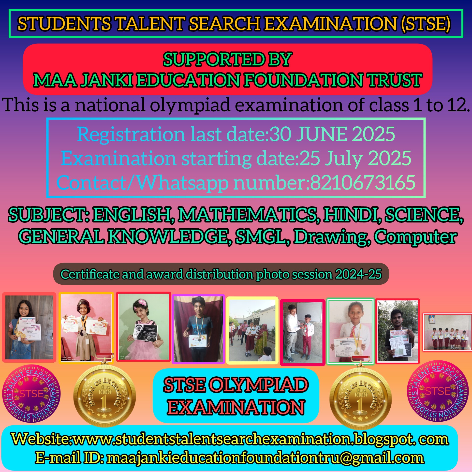 STSE Olympiad examination... - Krishna sanskriti channel | Facebook