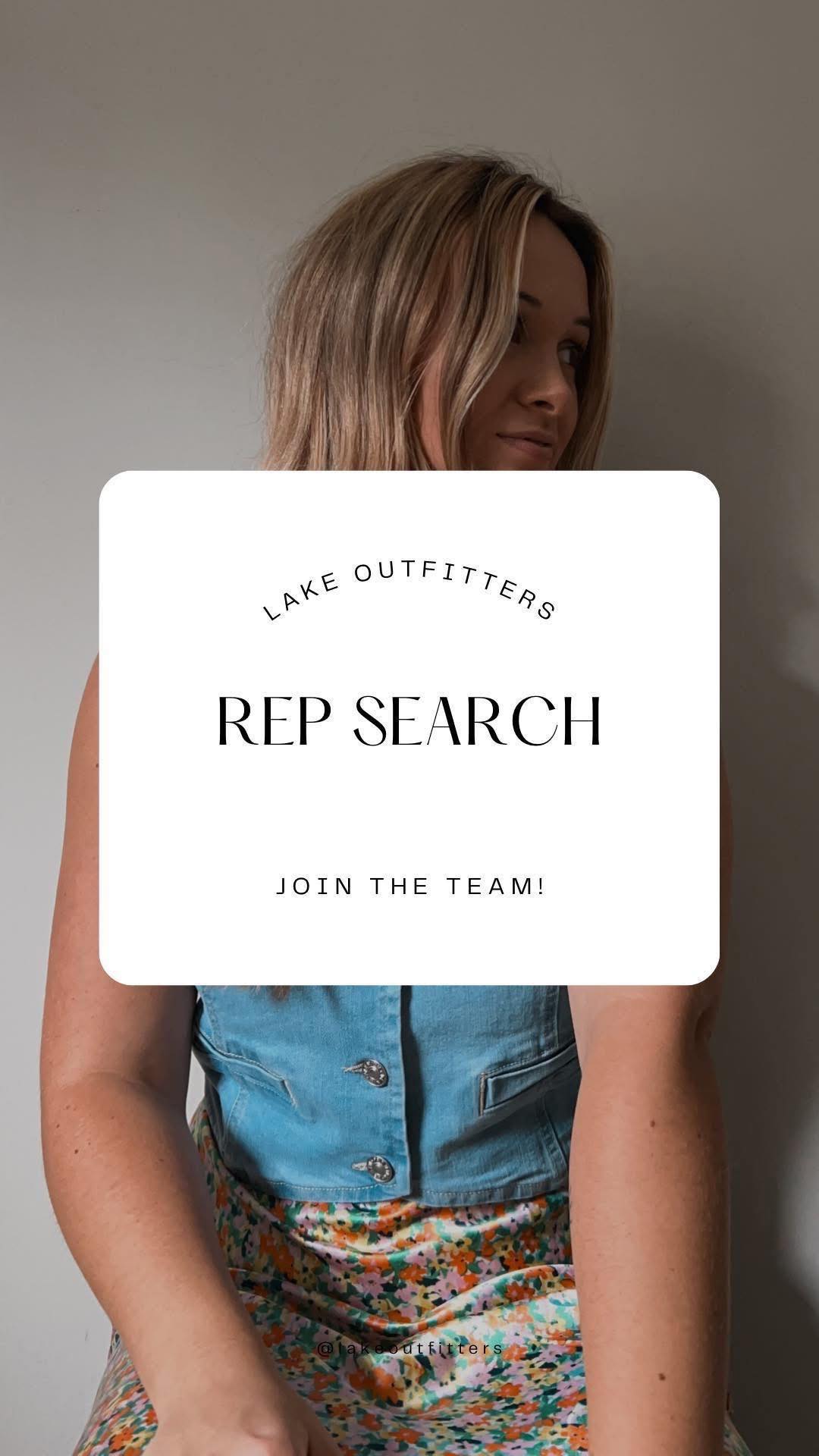 Lake Outfitters - 🌊 🤠LAKE OUTFITTERS REP SEARCH 🤠 🌊... | Facebook