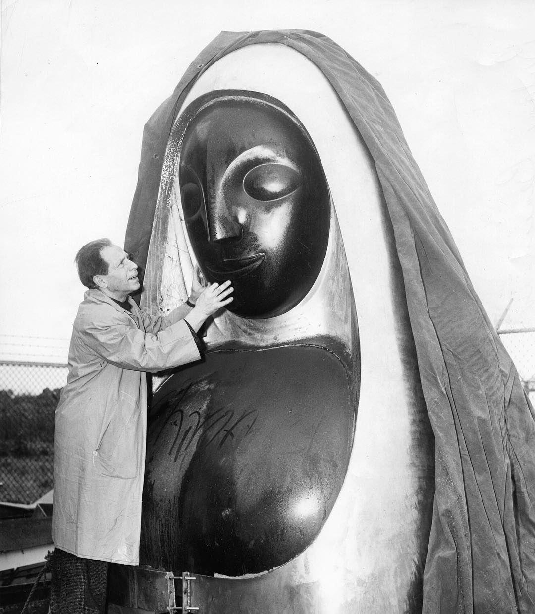 Benny Bufano's “Peace,” 1958.