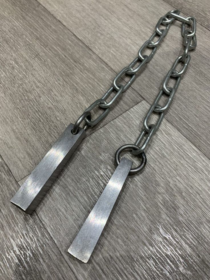 chain with weight and hook weapon US S-Hooks For instructional videos 3/8