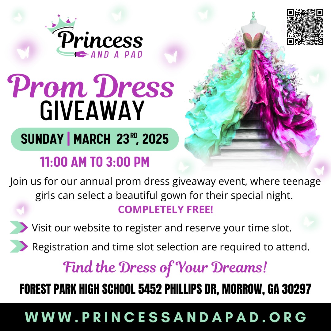 Union - Prom dress giveaway on March 23rd. Scan the QR code or visit ...