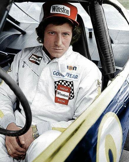 DALE EARNHARDT 1976 at CHARLOTTE. Driving the #30 ARMY Car. Dale