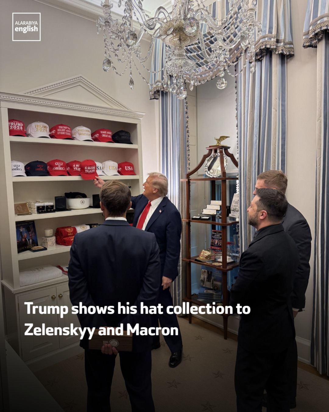 HEART TRUMP バレッタ President Trump Participates in a Guided