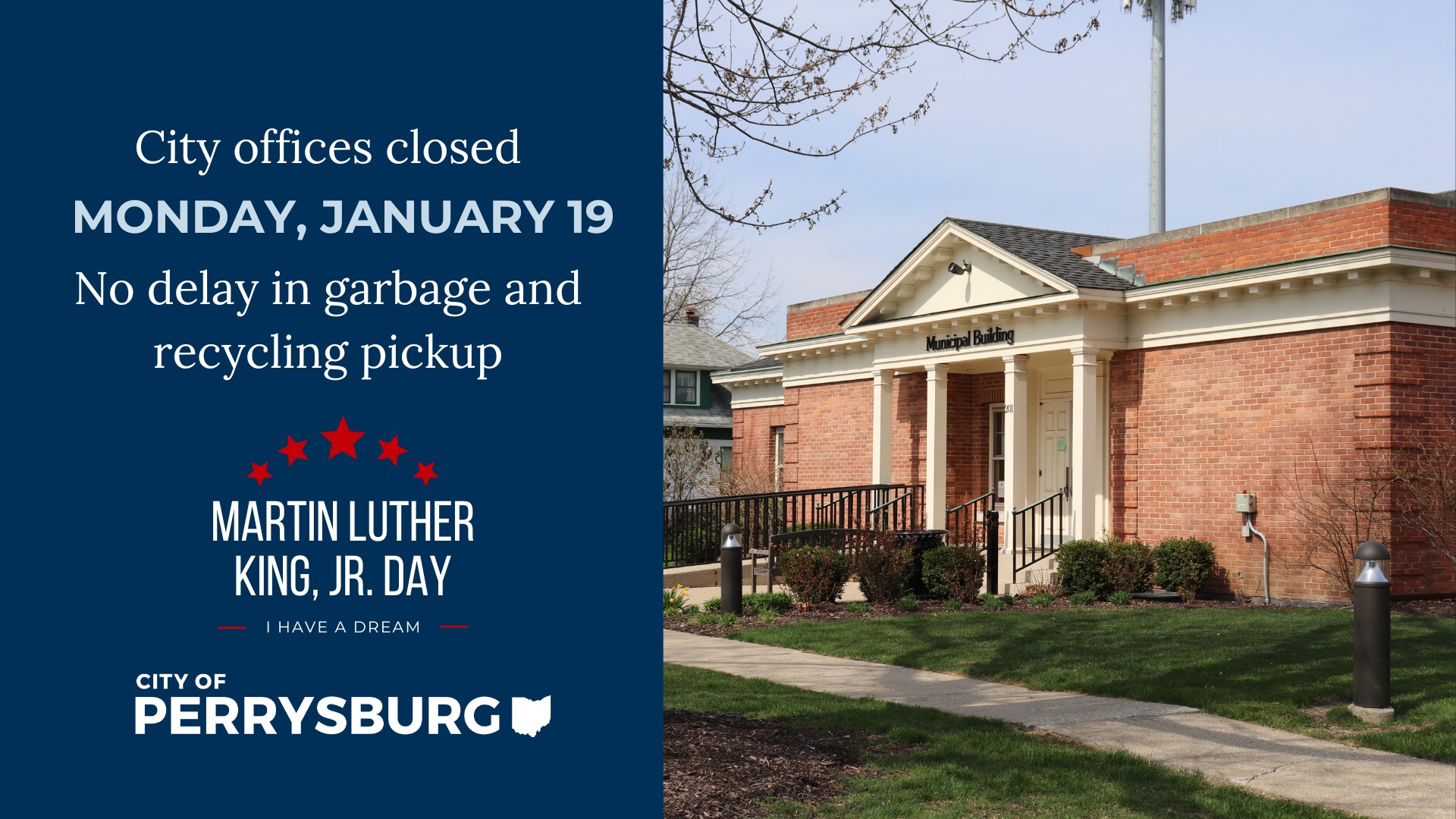 City offices will be closed next... - City of Perrysburg | Facebook
