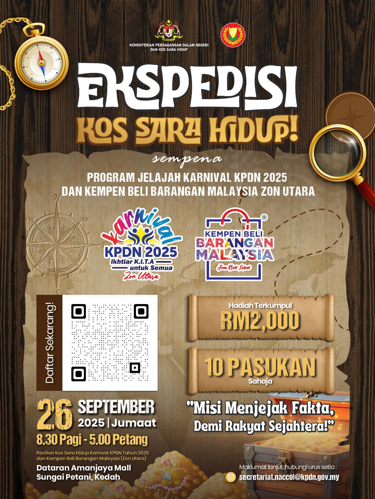 EKSPEDISI KOS SARA HIDUP: MISI... - KPDN Pulau Pinang | Facebook