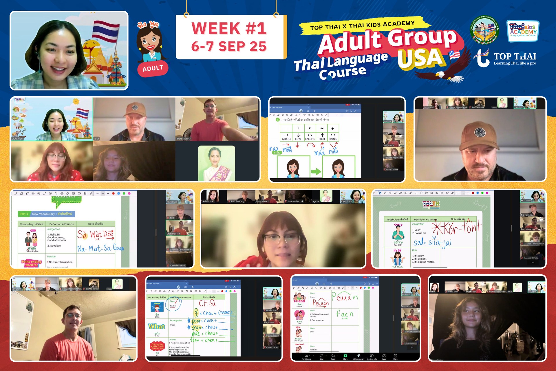 🇺🇸 Week 1 in the USA is here! 🎉 We’re thrilled to welcome our new adult ...