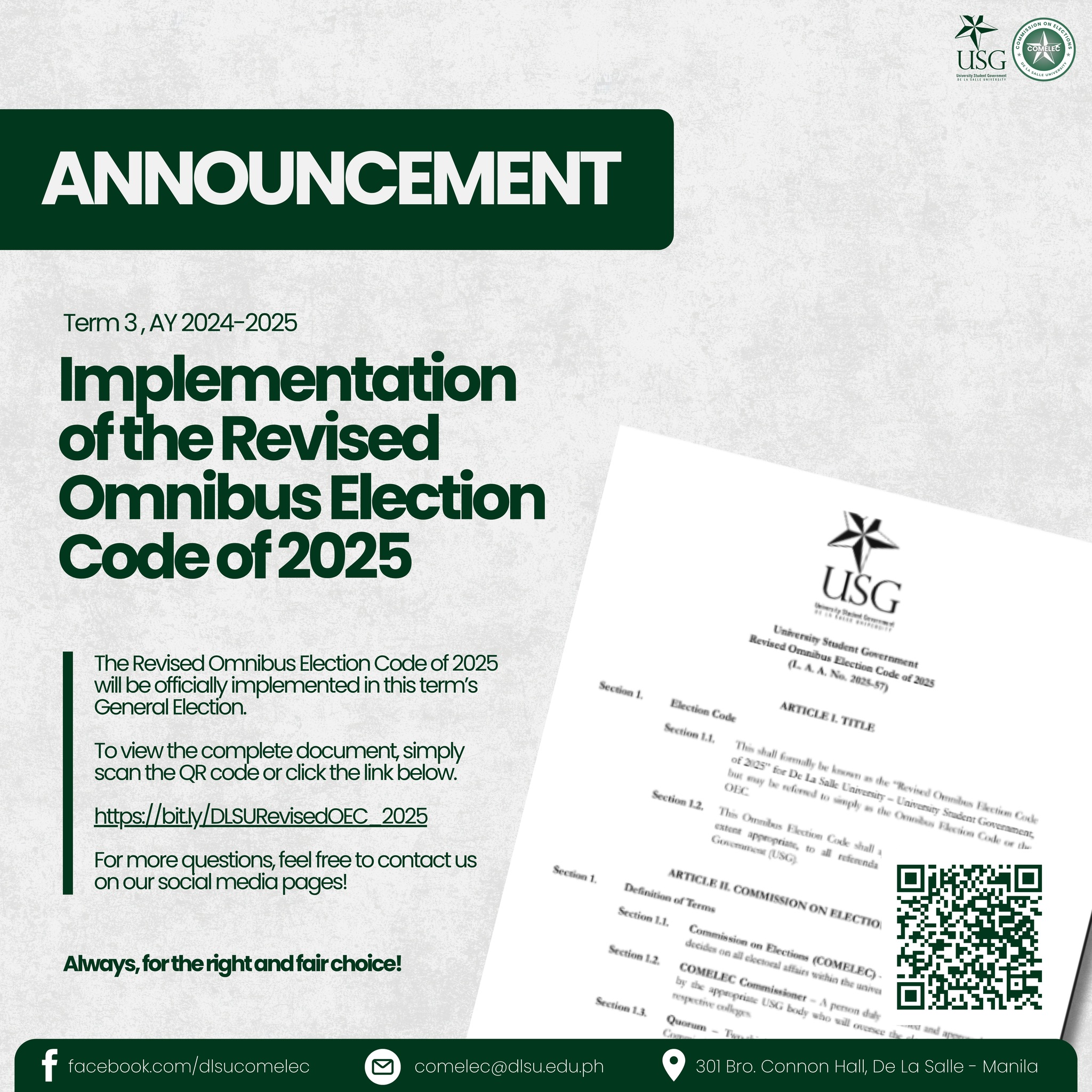 DLSU - Good day, Lasallians! 💚 With the passage of A Bill Amending the ...