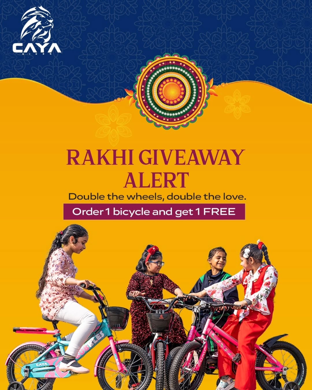 CAYA Bikes - This Raksha Bandhan, gift your sibling the... | Facebook