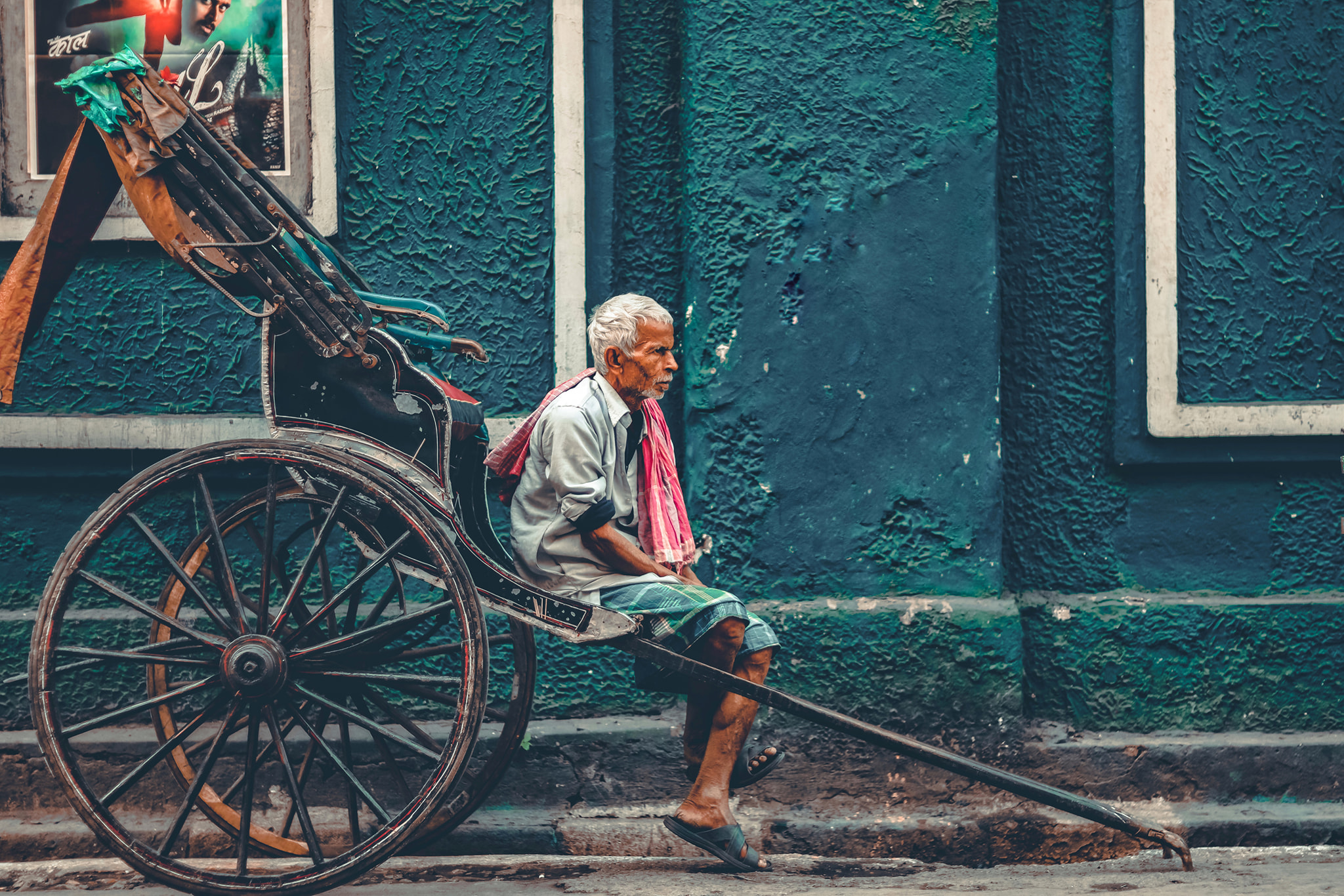 Kolkata Vogue - The hand-pulled rickshaw is one of...