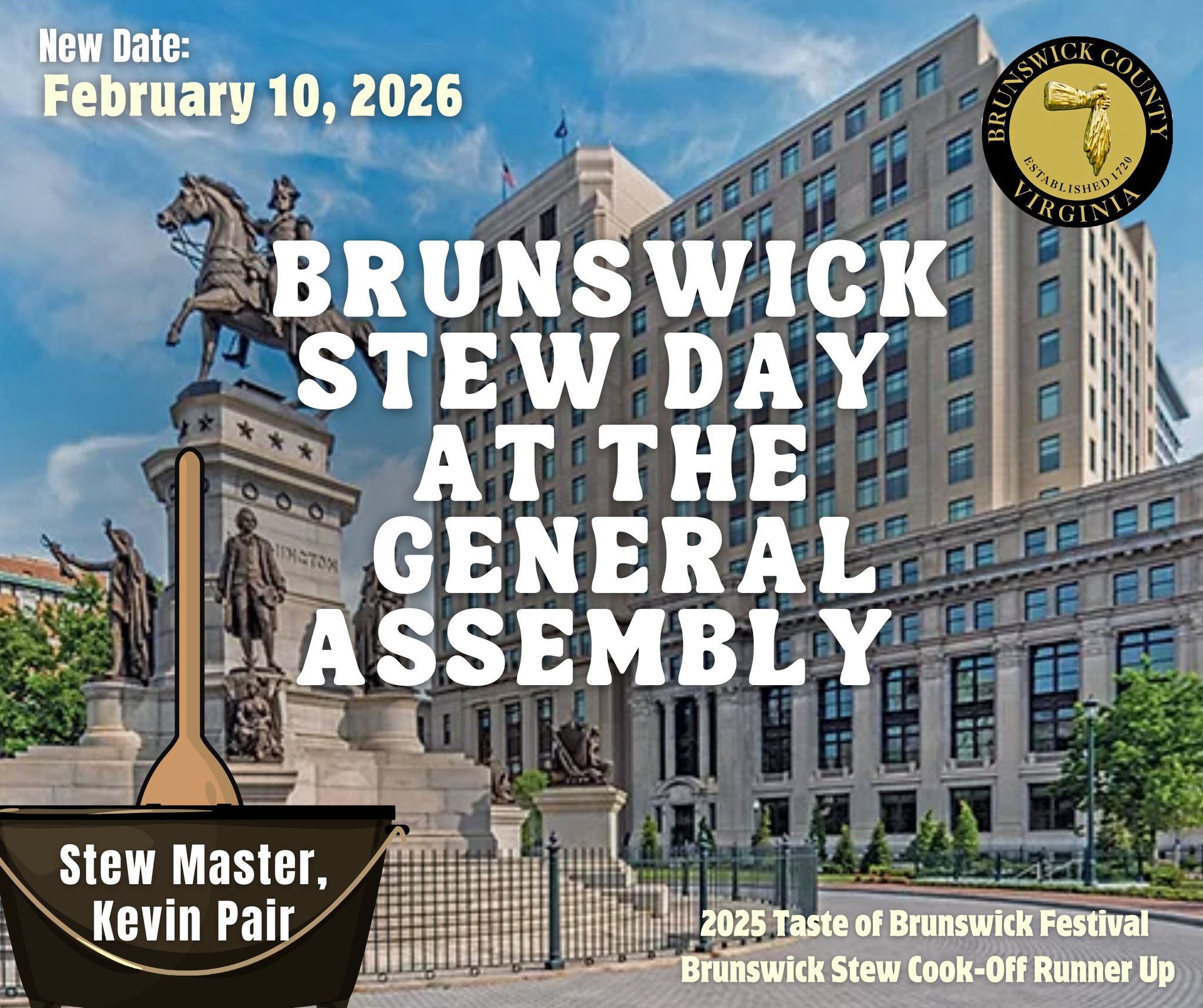 County - Brunswick Stew Day Rescheduled at the General Assembly ...