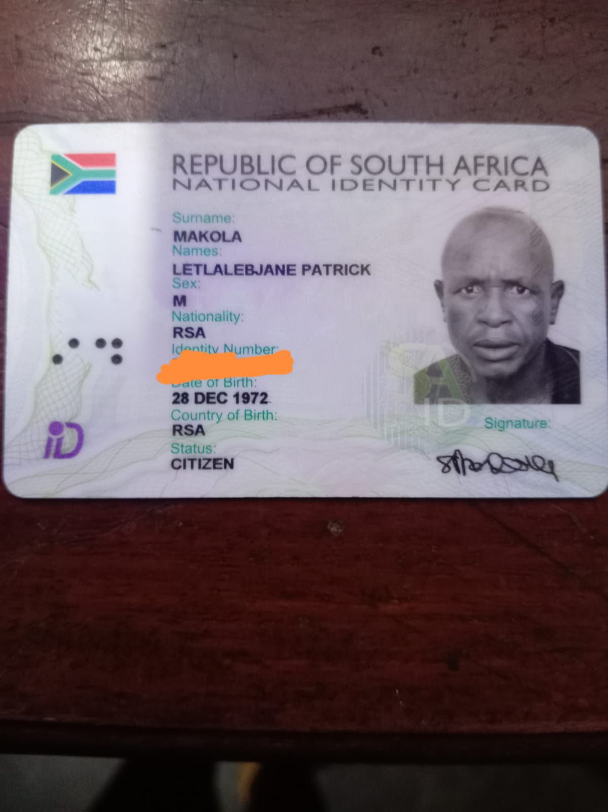 Alex - LOST AND FOUND!! If this is your Smart ID Card, please contact ...