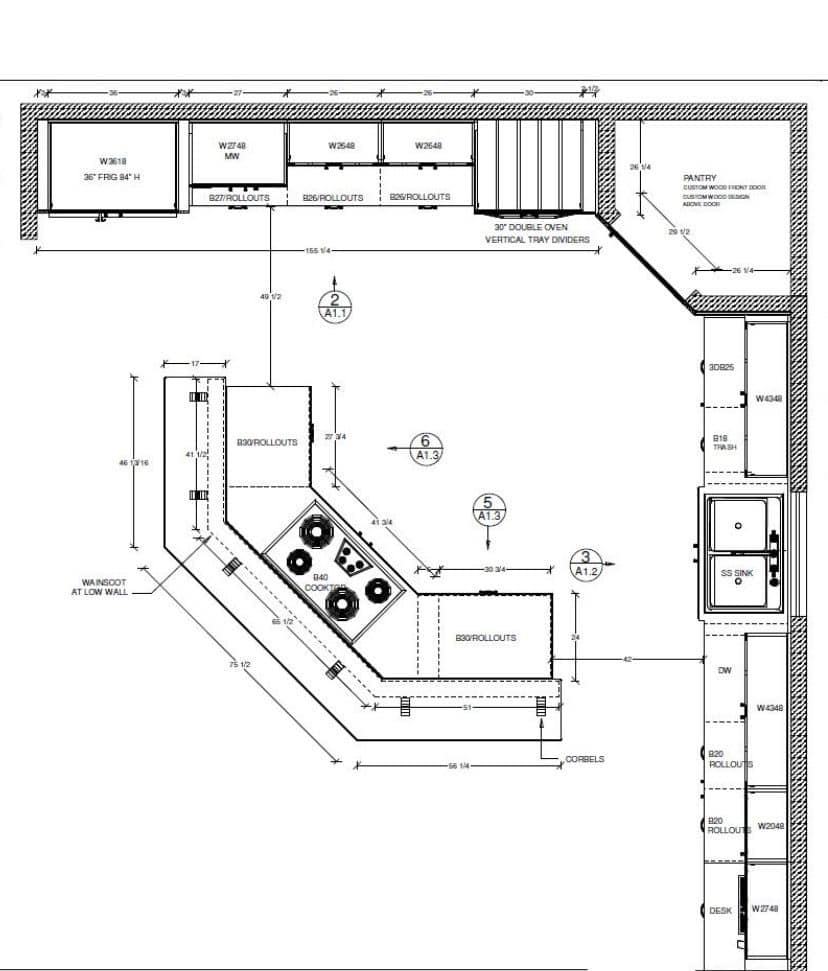 Architecture - This image represents a detailed architectural floor ...